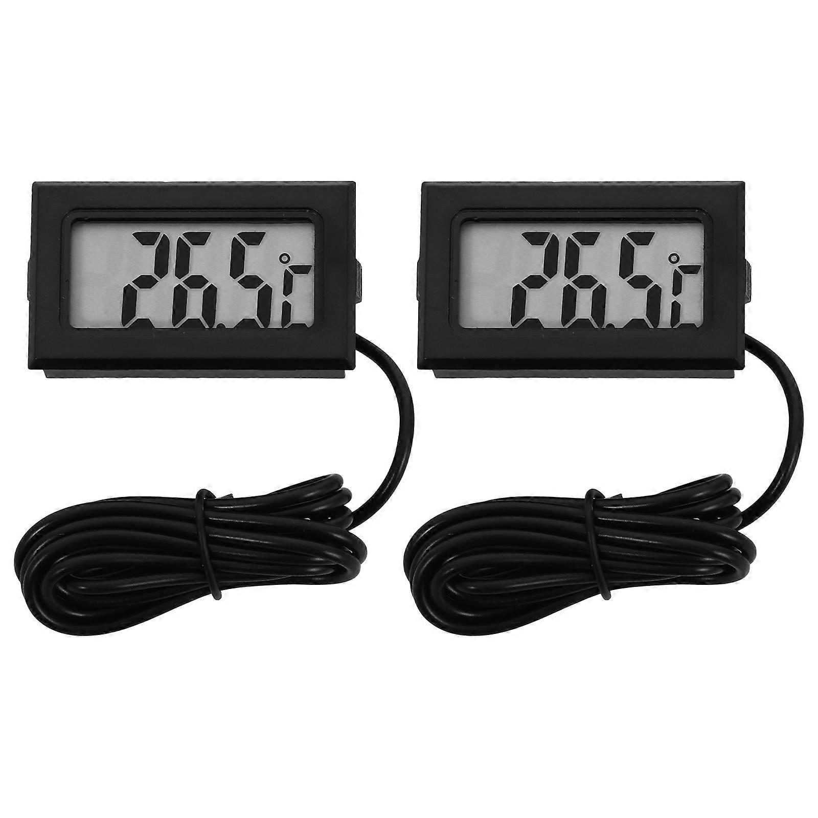 Small Indoor Temperature Gauge Digital Thermometer for Home Use 6Pcs