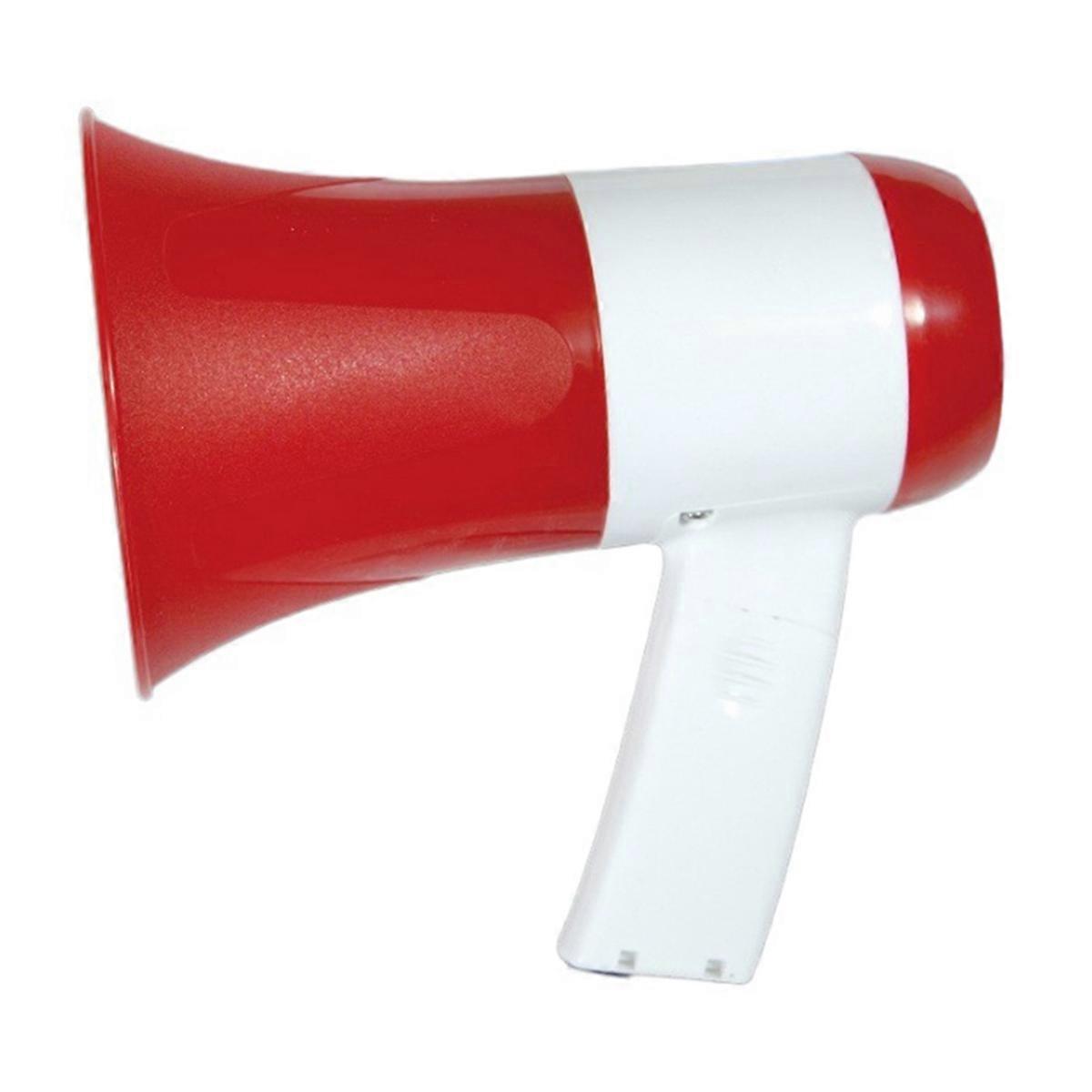  Speaker 100W Power Portable Bullhorn Voice Siren/Alarm Modes Volume Control USB Flash Drive TF C