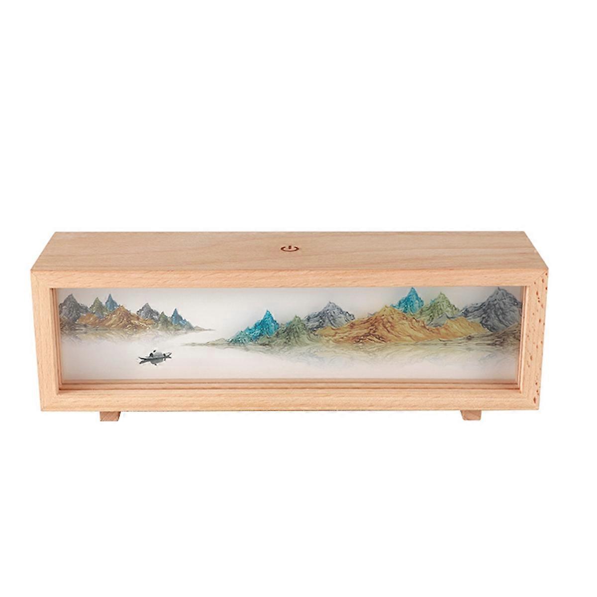 USB Lighting Painting Bedside Night Light LED Decorative B