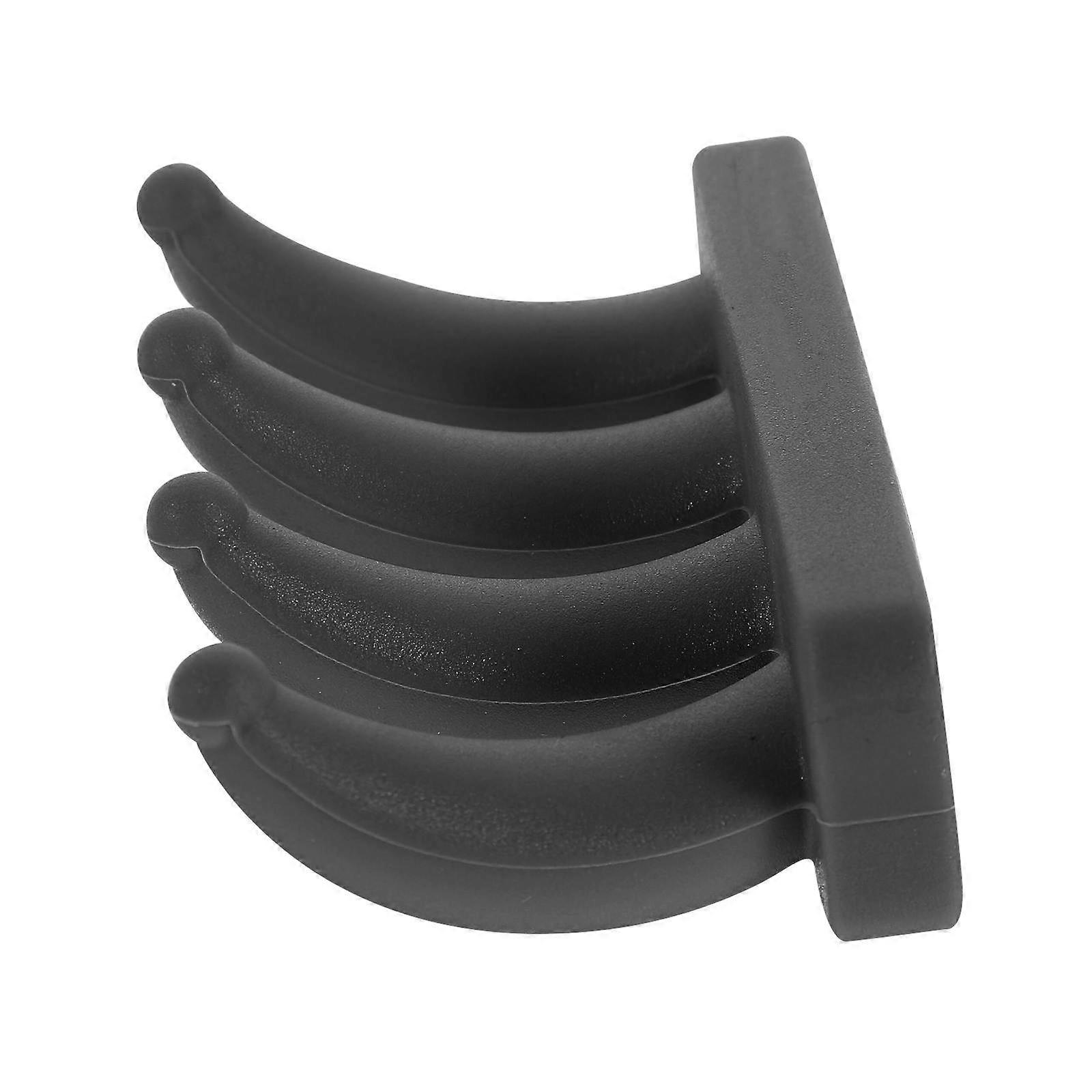Black Silicone Adhesive Hooks for Holding Use 5Pcs Wall Mount Towel Hook