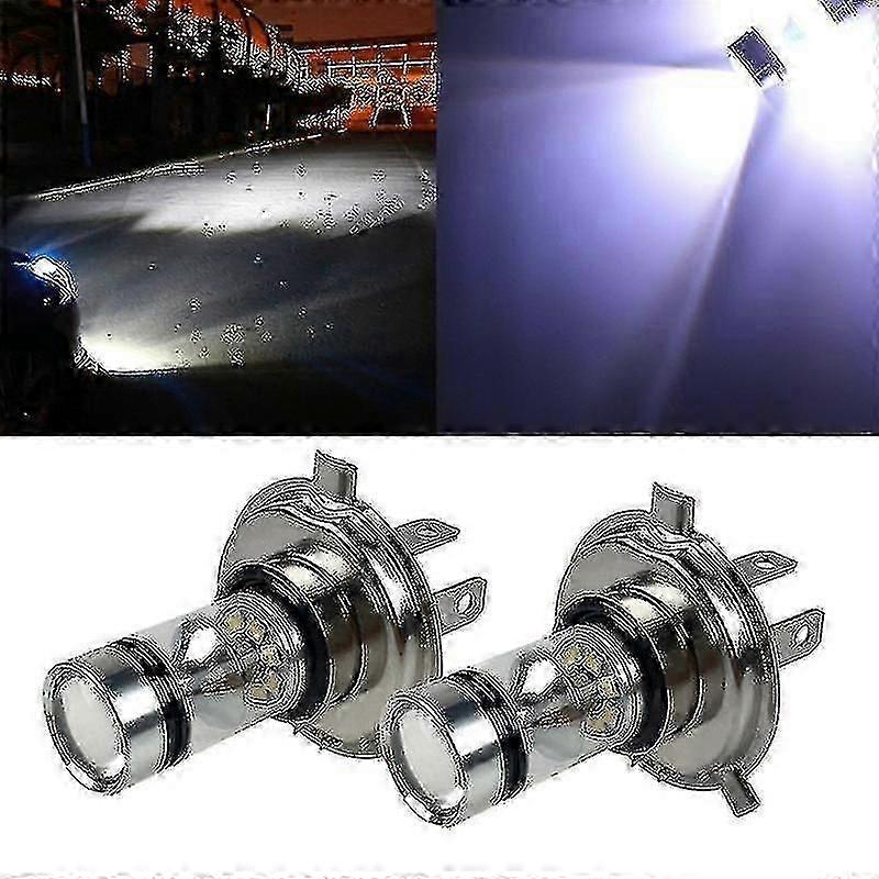 2pcs H4 100w 20smd Fog/driving Drl-2025