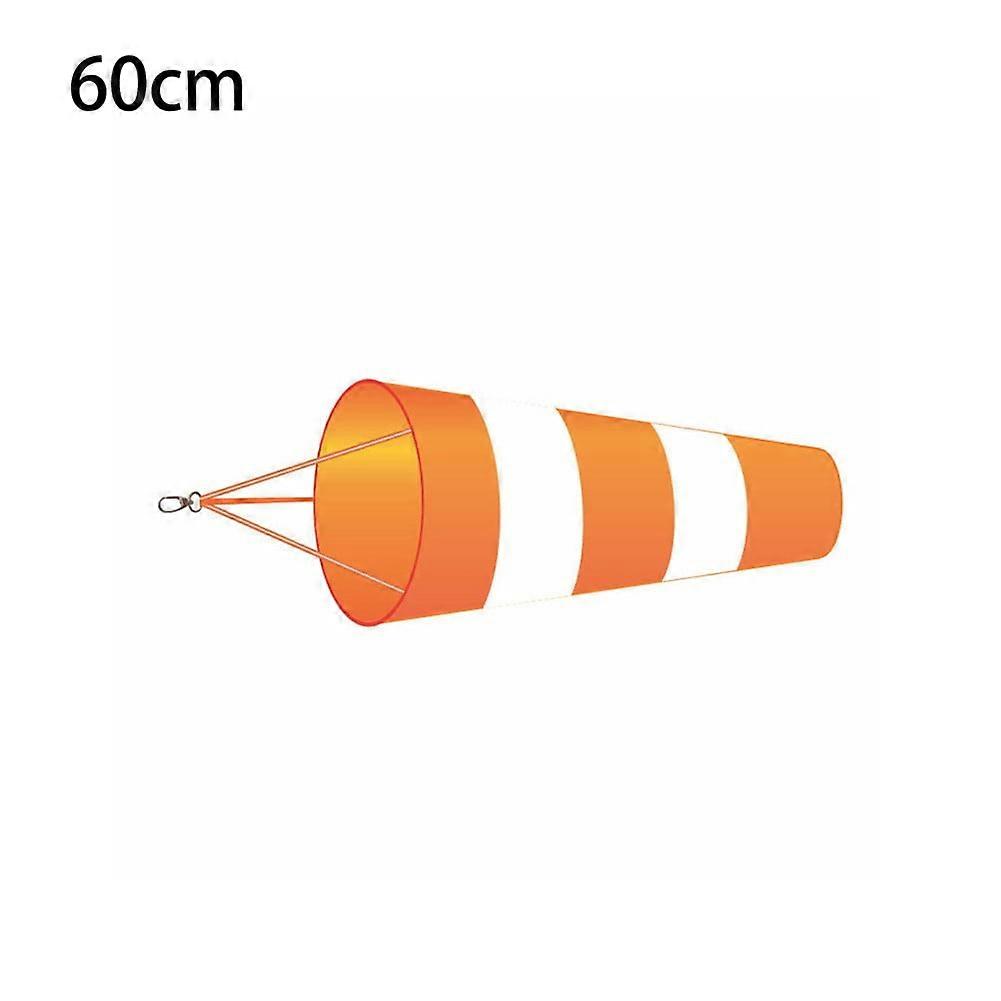 Weather Vane Windsock Airport Windsock Orange+White Oxford Cloth Weather Vane