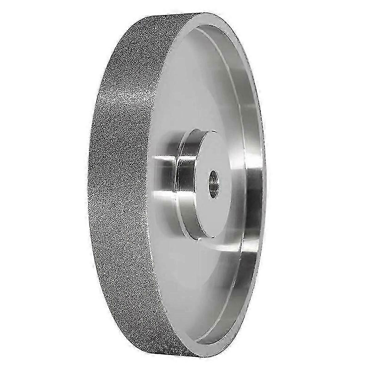 Meule CBN - Meule diamantée de 6 pouces avec largeur de 1 pouce et arbre de 1/2 pouce pour outils d'affûtage