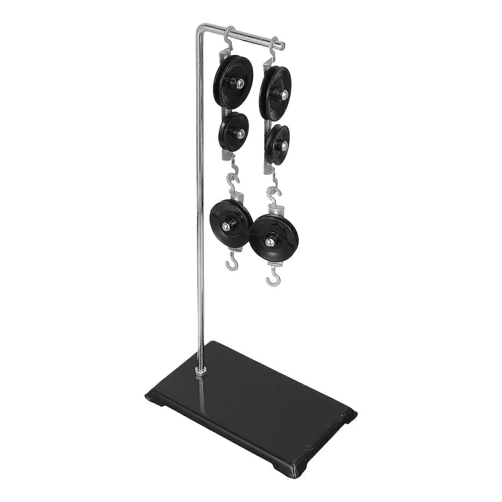 Galvanized Steel Pulley System for Physics Experiments 4Sets School Use