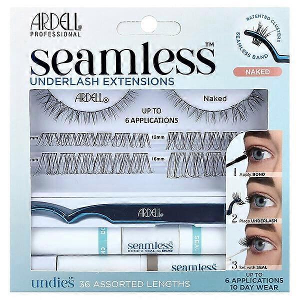 Ardell, SeamlessÃÂ¢ÃÂÃÂ¢, Underlash Extensions Kit, Naked , 39 Piece Kit