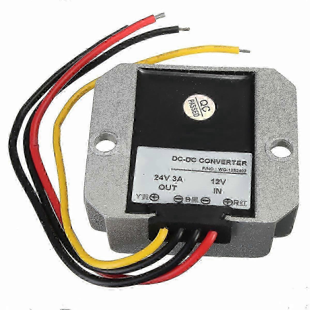 DC-DC 12V to 24V 3A 72W Car Power Converter Regulator