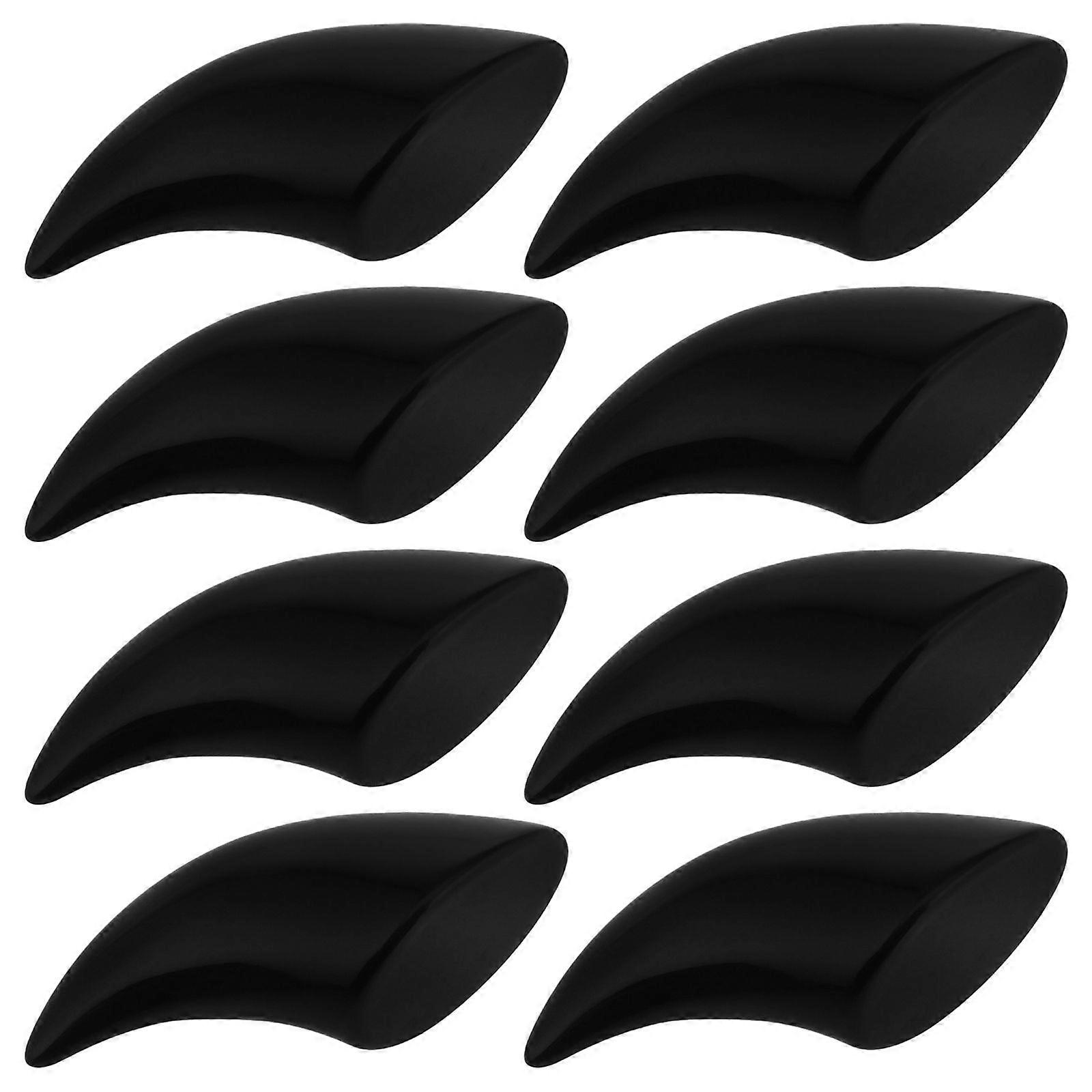8pcs Fursuit Paws Nails DIY Nail Creations For Fursuit Hands Paws Realistic Claw Nails Furry Costume Accessory for Cosplay Halloween Party