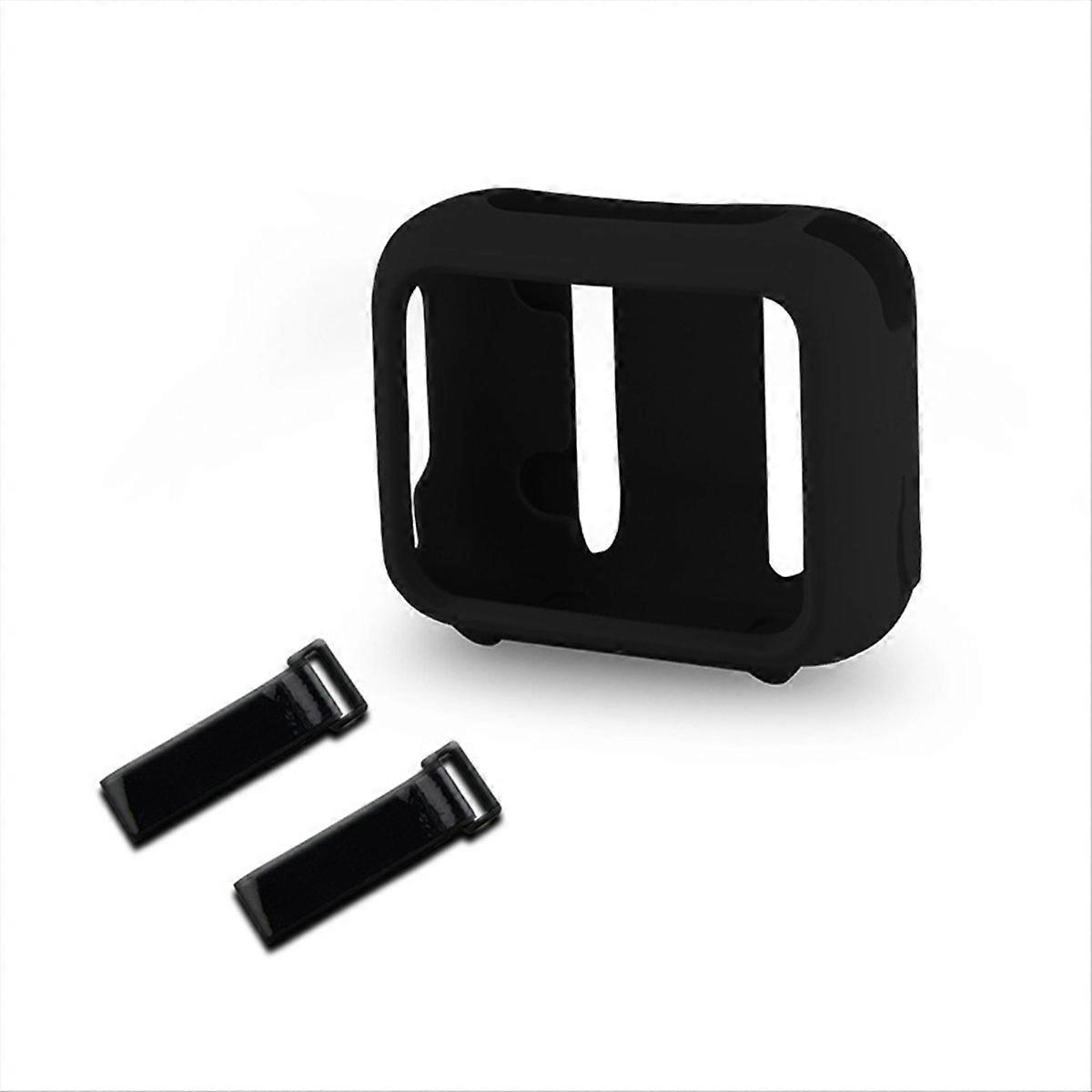 TXEsign Portable Silicone Case for JBL Go 4 Protective Cover,Black