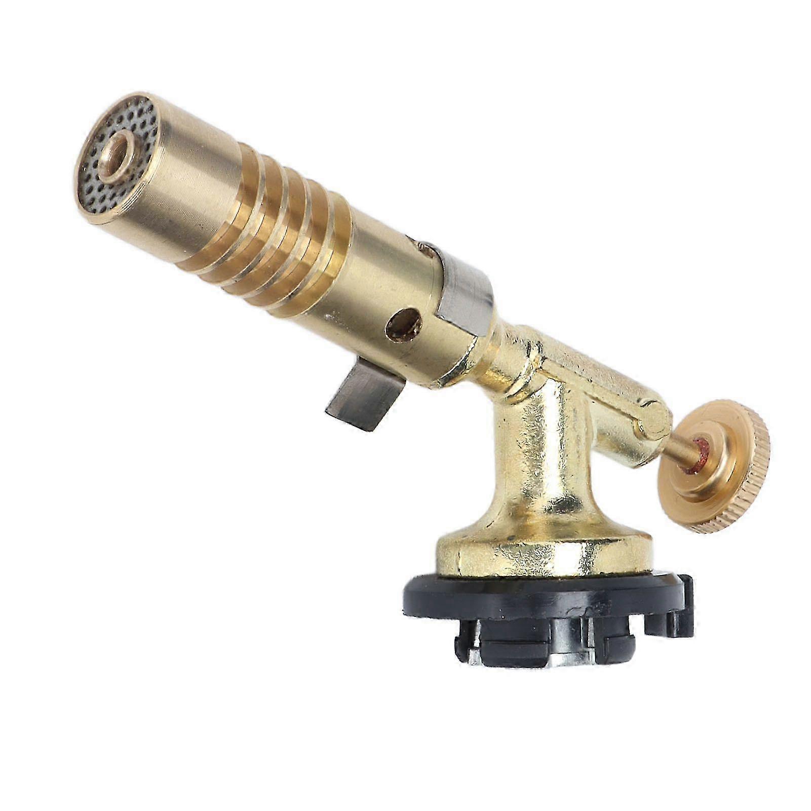 Welding Torch High Temperature Brass Ignition Head Mapp Gas Butane Turbo for Soldering SZRH