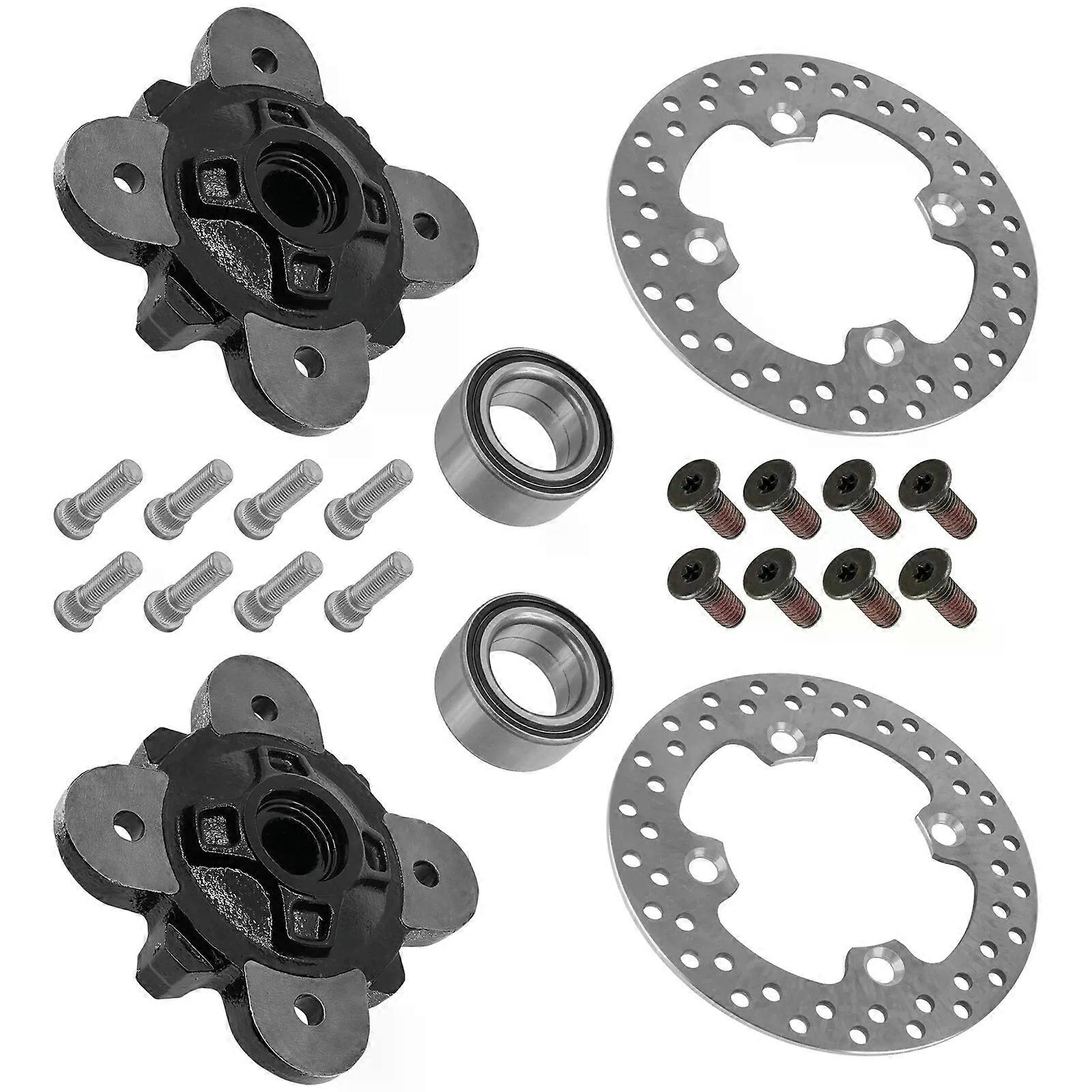 Front Wheel Hubs & Discs w/Bearings for Polaris Ranger 1000 XP 2017 NO.62433