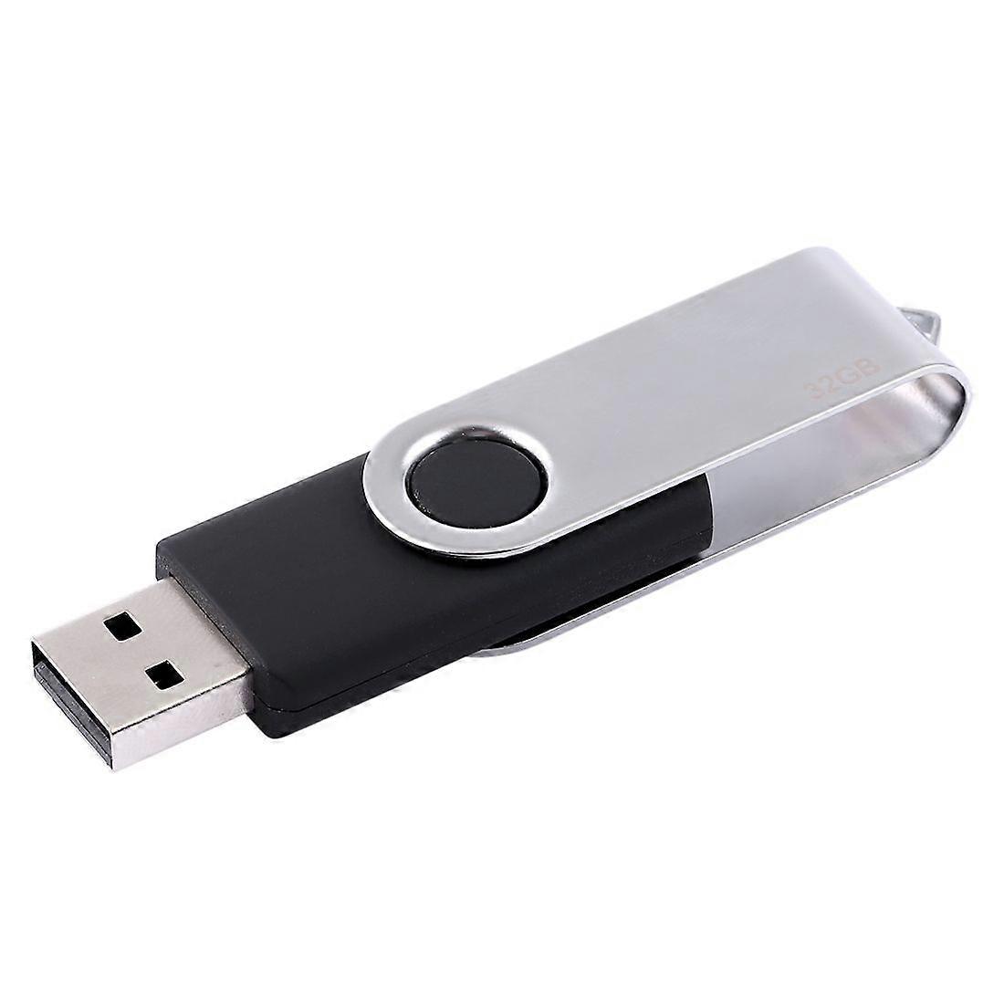 32GB Twister USB 2.0 Flash Disk (Black)