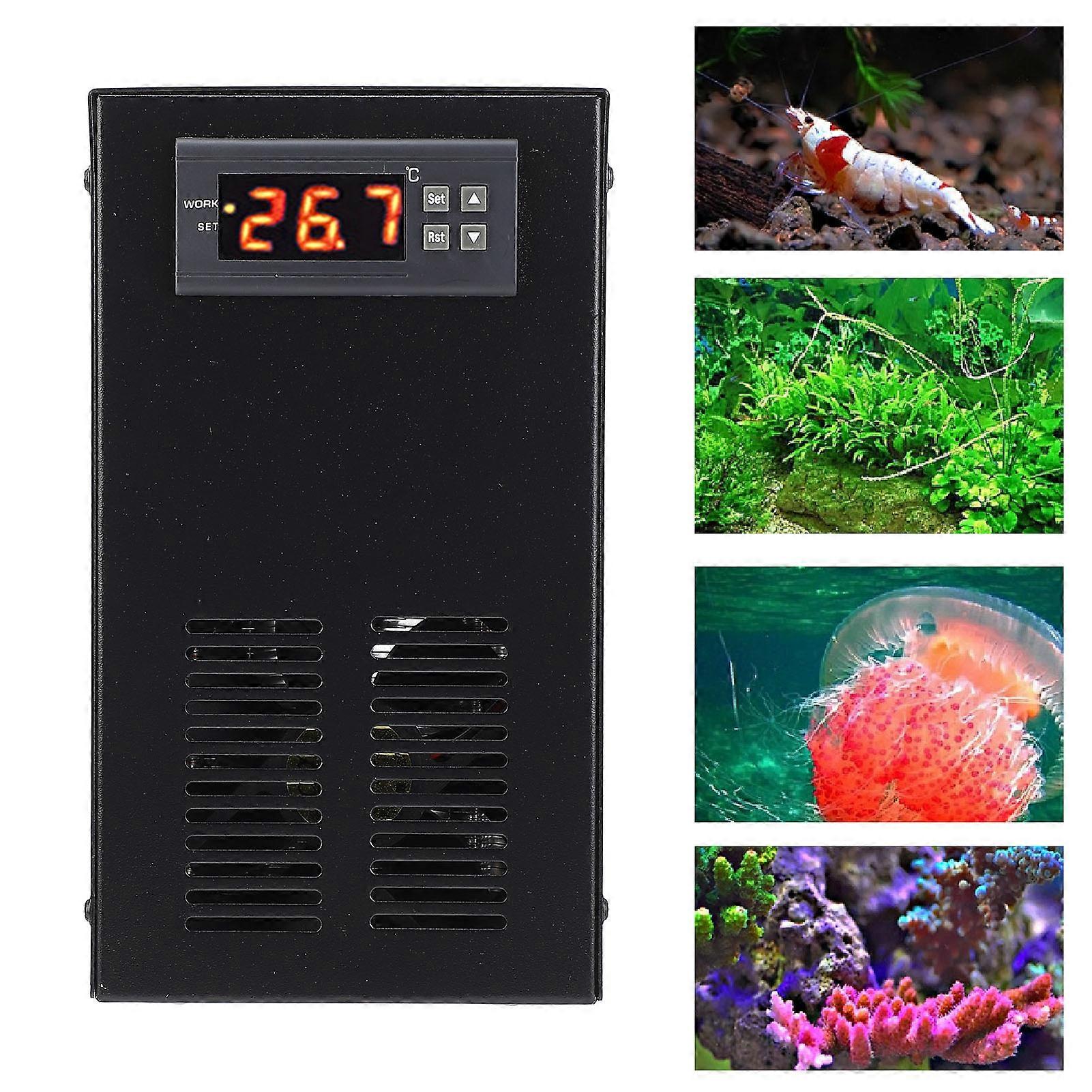 Aquarium Chiller Wifi Digital Display Quiet Temperature Adjustable Versatile Fish Tank Chiller 20L US Plug 