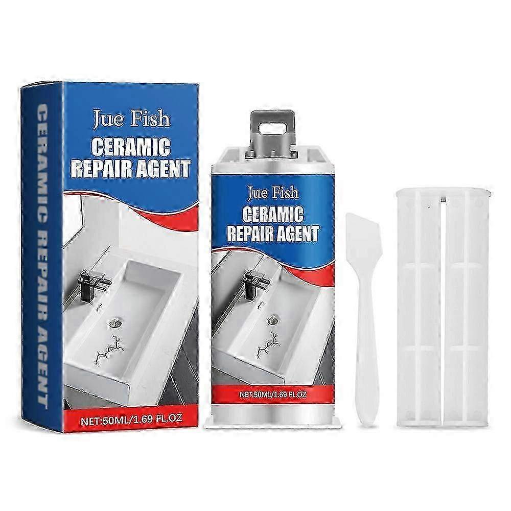 50ML Porcelain Ceramic Enamel Repair Paste for Fixing Tile, Tub, and Sink Chips & Cracks with Strong Adhesion