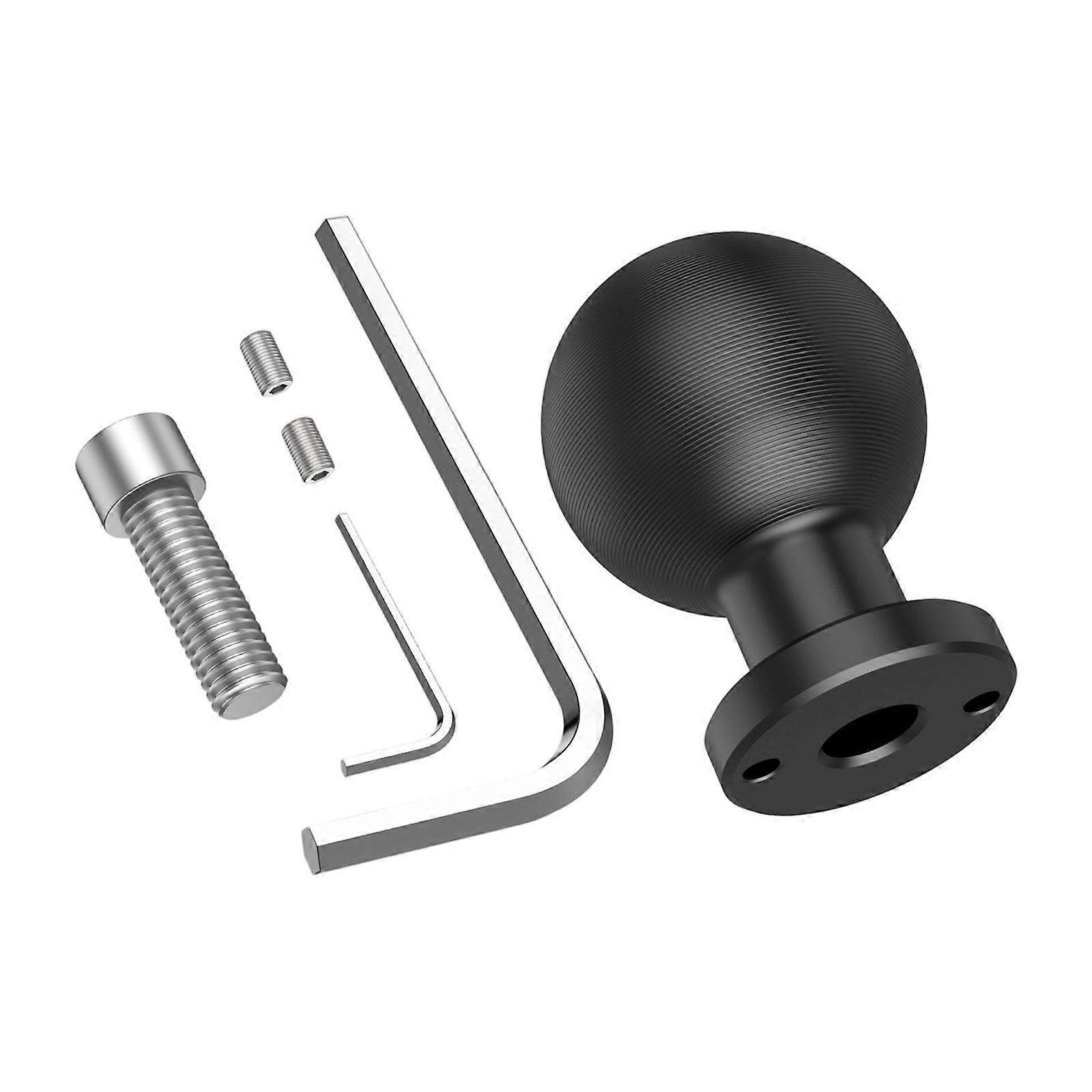 Global Camera Sphere Head Mount With 1/4" Screw Hole Agreement Highlighting 360 Degree Turn For Smooth Corner Adjustment Multicolor