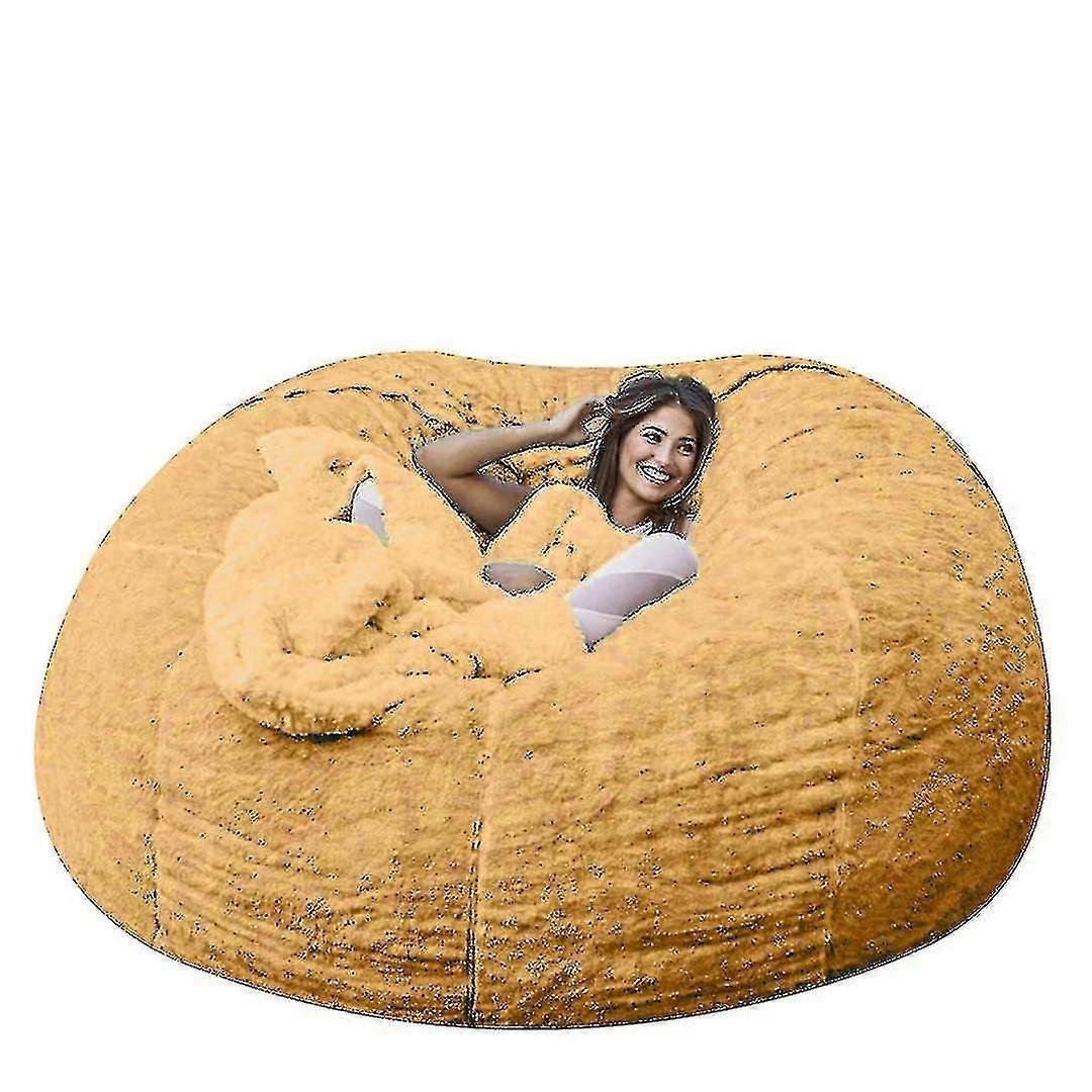 Lazy Sofa Cover Bean Bag Artificiel Fur Bean Bag Bean Sofano Filler