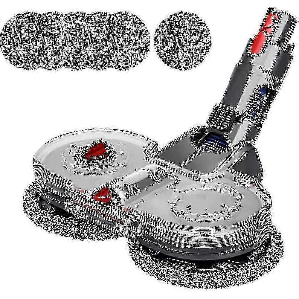 Electric Mop Attachment For Dyson V7 V8 V10 V11 V15 Vacuum Cleaner, Wet And Dry Dyson Mop And Mopping Brush Boris