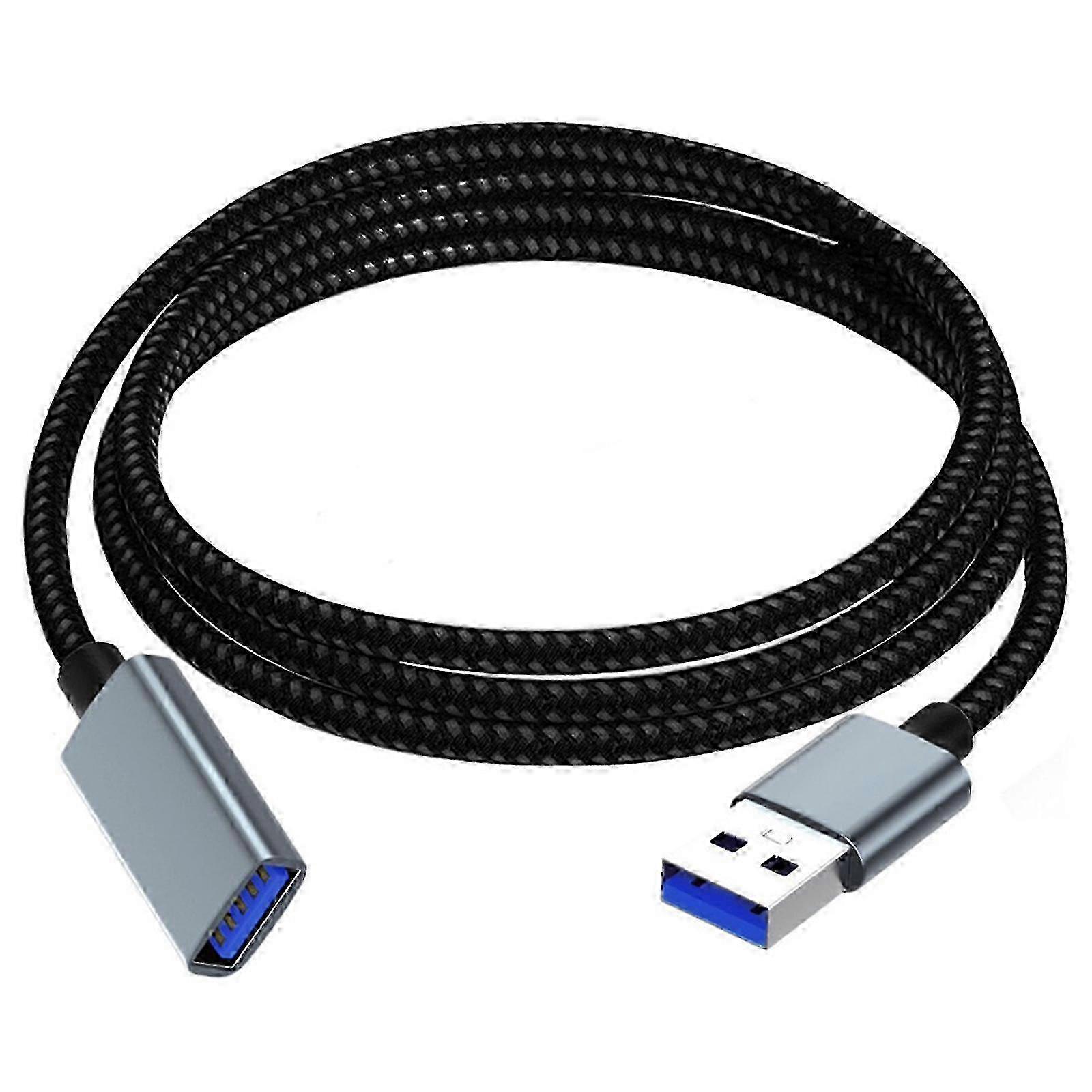 Durability USB3.0 Extension Cable with Braide Exterior for Enhances Flexibility &Longevity Efficient Data Transmission