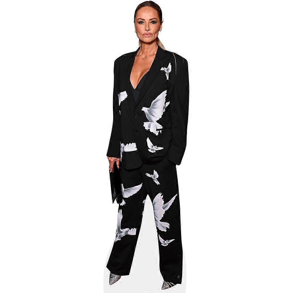 Adriana Karembeu (Suit) Cardboard Cutout (lifesize OR mini size). Standee. Stand Up.