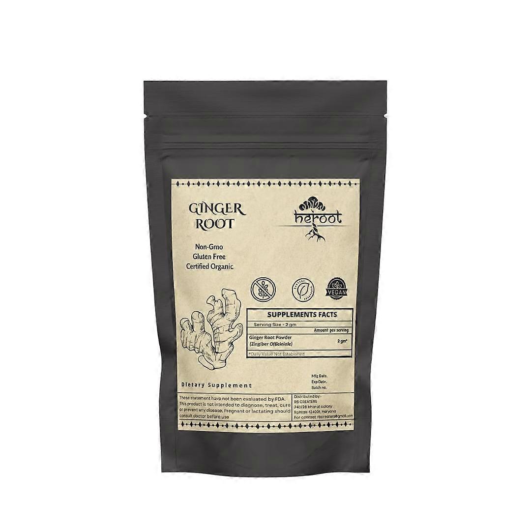 Ginger (Zingiber officinale) Powder | Non-GMO Herbal Supplement