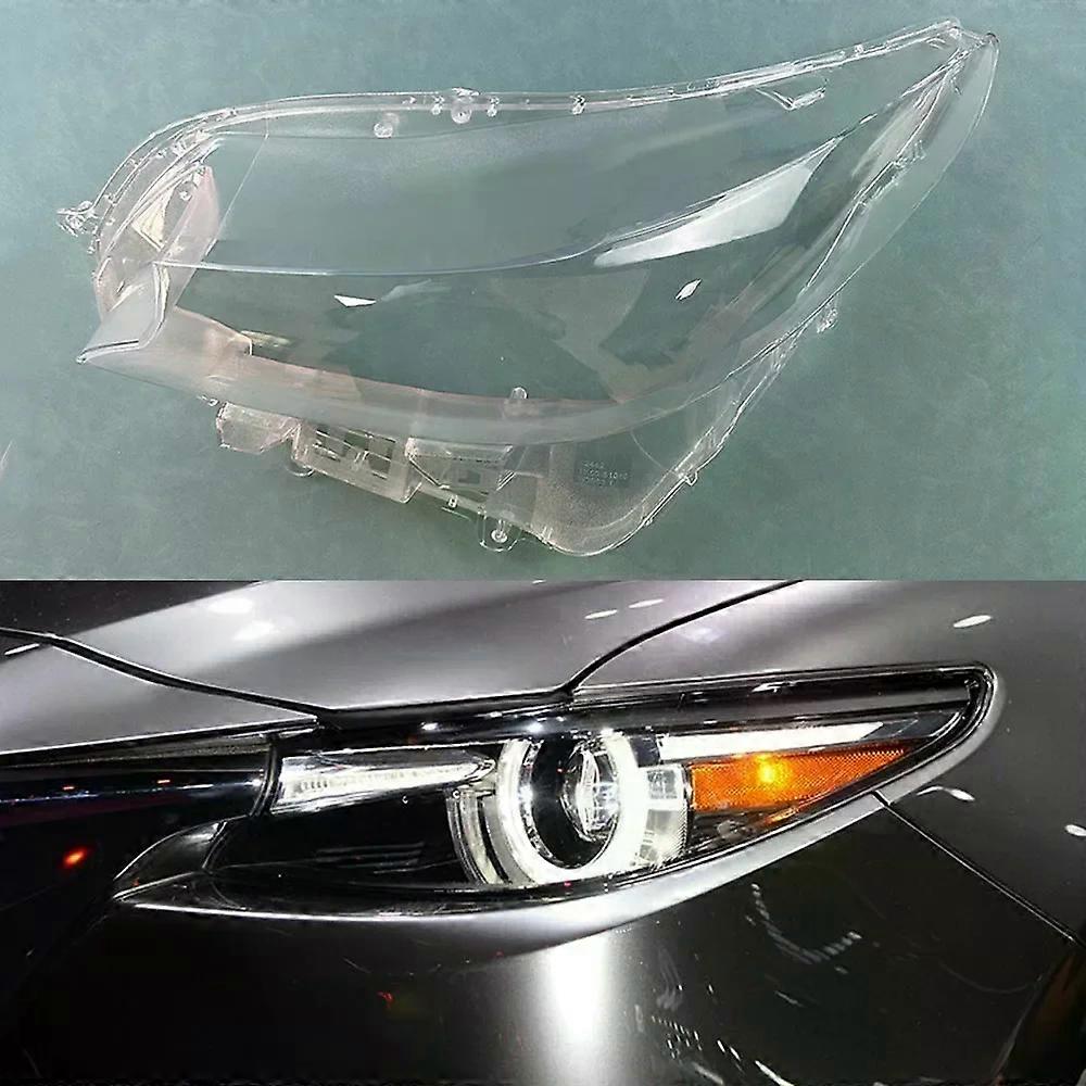 For Mazda CX-9 2016~2021 Transparent Headlamp Shell Lampmask Lamp Shade Headlight Cover Replace The Original Lampshade