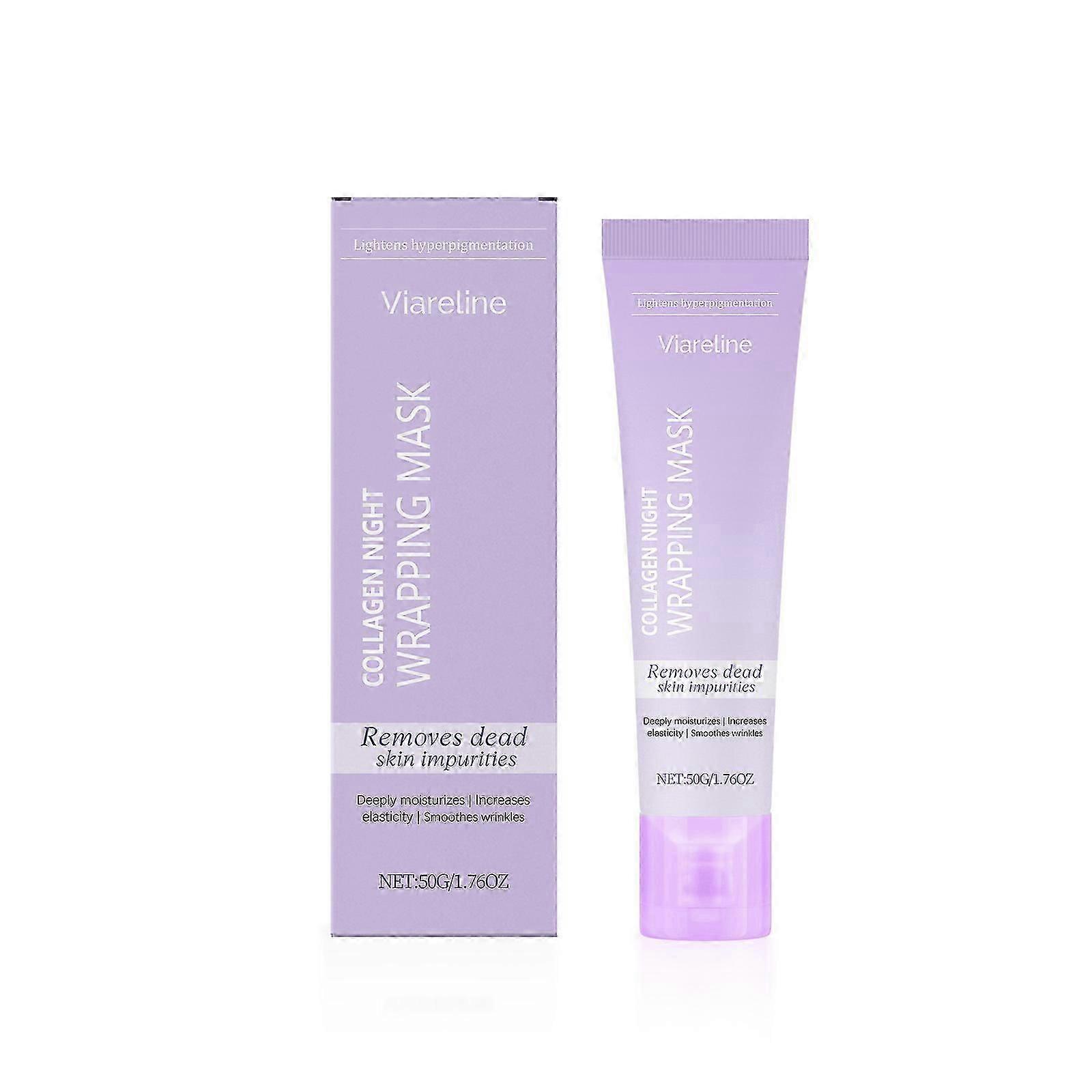 Viareline Collagen Peel-Off Mask Gently Cleanses The Face, Moisturizing, Making The Skin Smooth, Delicate And Elastic