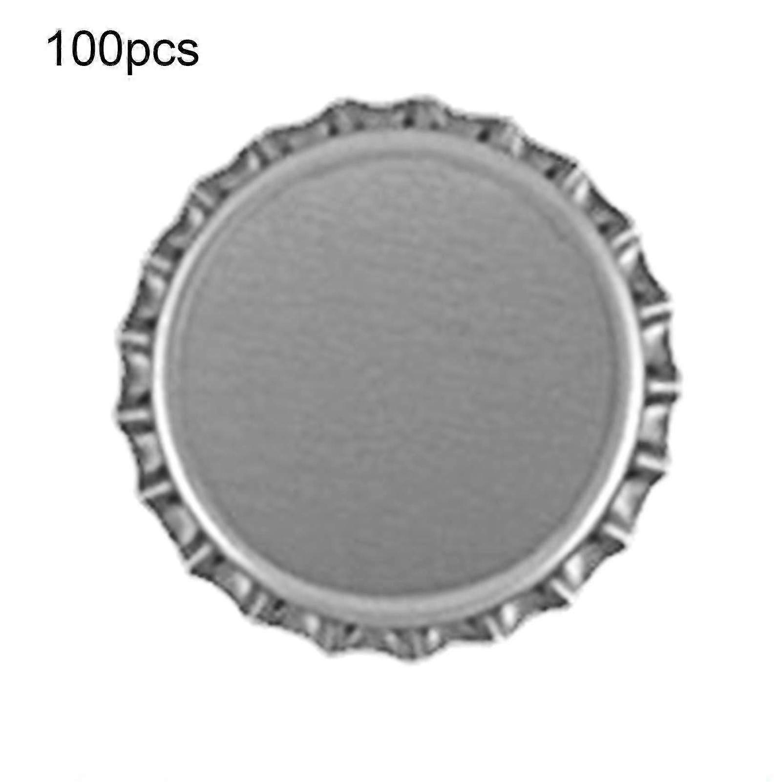 100pcsミニビール瓶キャップ - 長持ちするパフォーマンスのためのブリキ素材
