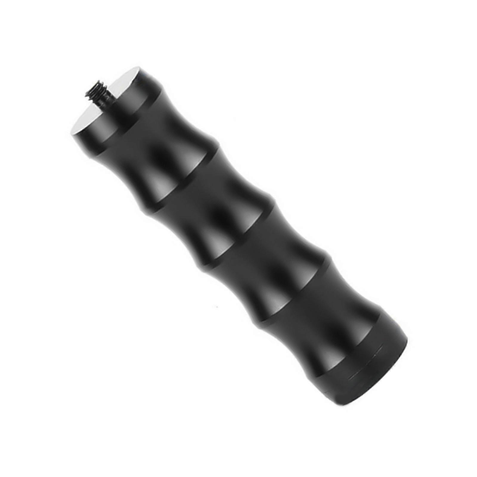 Ergonomic Single Hand Camera Handle AntiSlip Texture and Universal 1/4 Screw for Vloggings and Sports Filming Multicolor