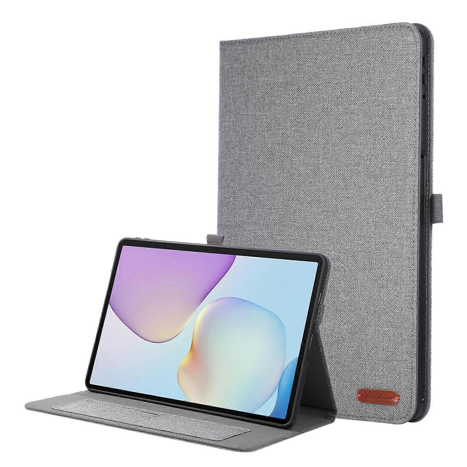 Fabric Texture Horizontal Flip Leather Tablet Case with Hand Strap For Huawei MatePad 11.5 S 2025