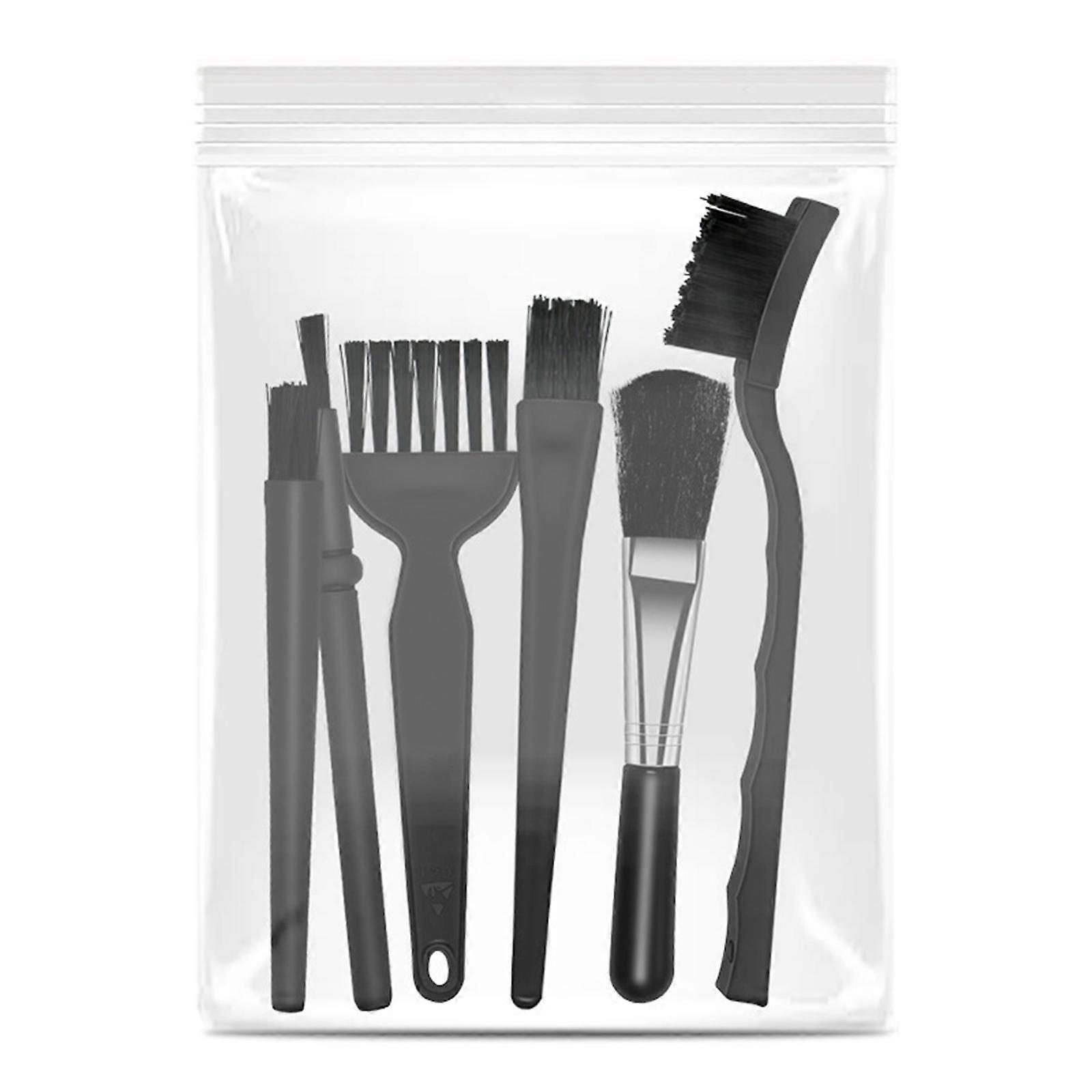 Cleaning Brush Set For Electronics Cleaning Maintenance Scratch proof Bristles And Ergonomic Grip Multicolor