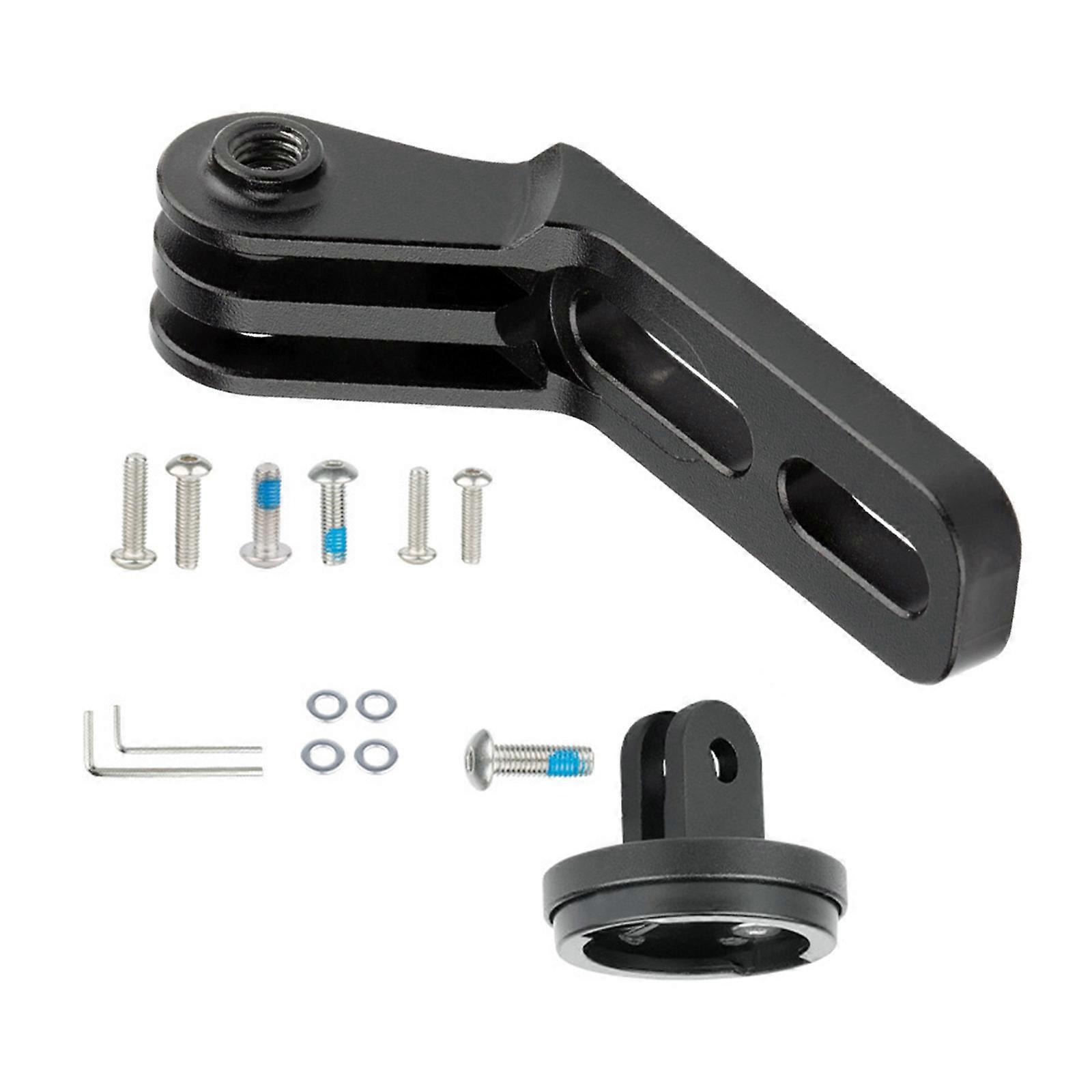 Universals Bike Handlebars Mount Bicycles Computer Headlight Extension Stand for Various Cyclists Multicolor