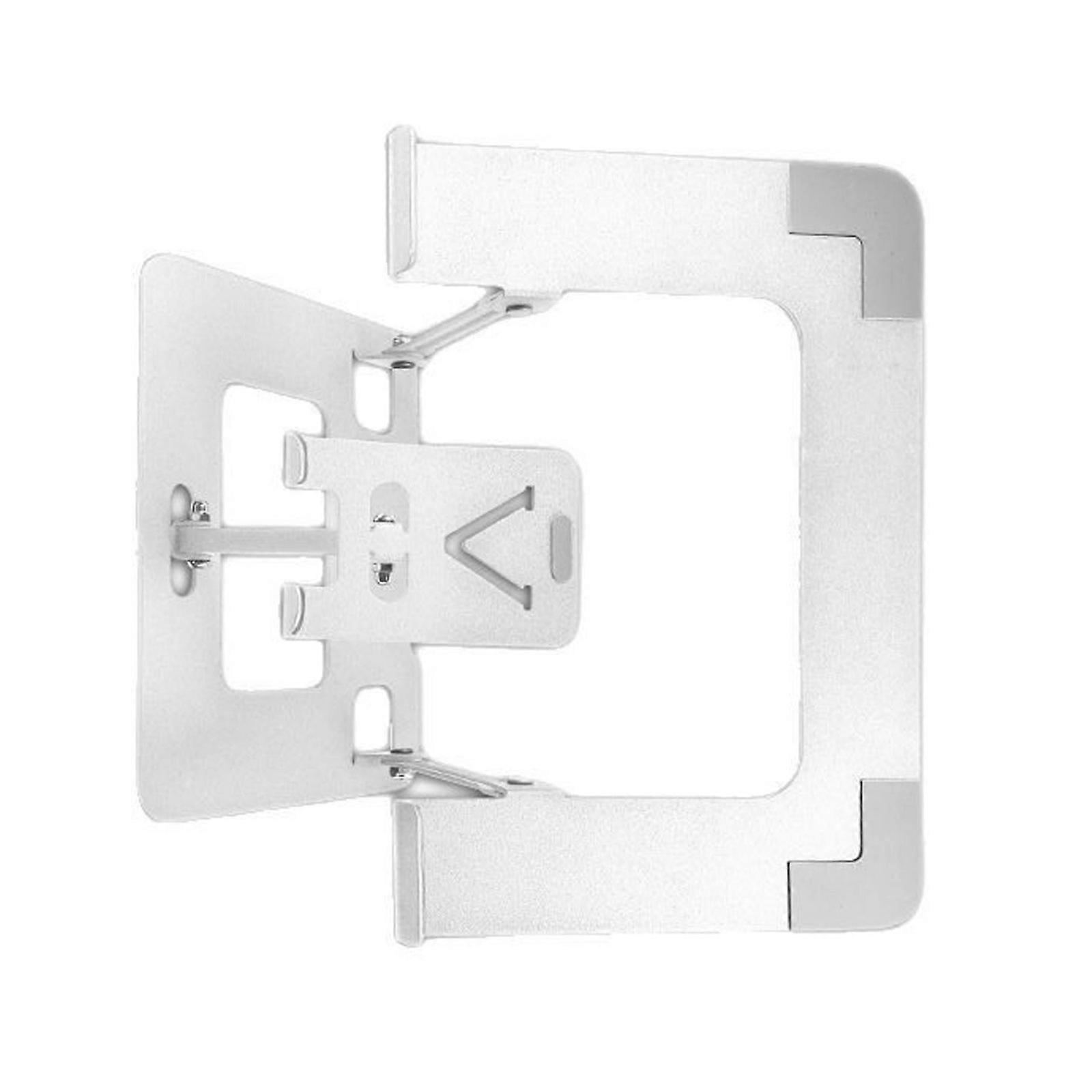 Foldable Computer Stand Adjustable Height Tablets Holder Bracket Ergonomic For Laptops Tablets Phones Lightweighted  White