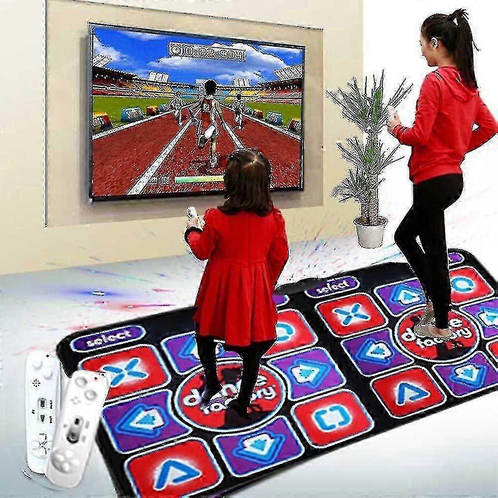 Double User Dancing Mat Wired Dance Mat Game With 2 Remote Control Multi-function