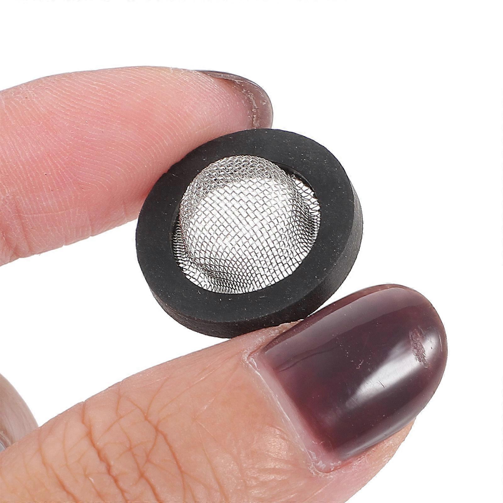 30pcs Hose Washer 1/2 Inch Inlet Hose Coupling With Strainer Pipe Screen