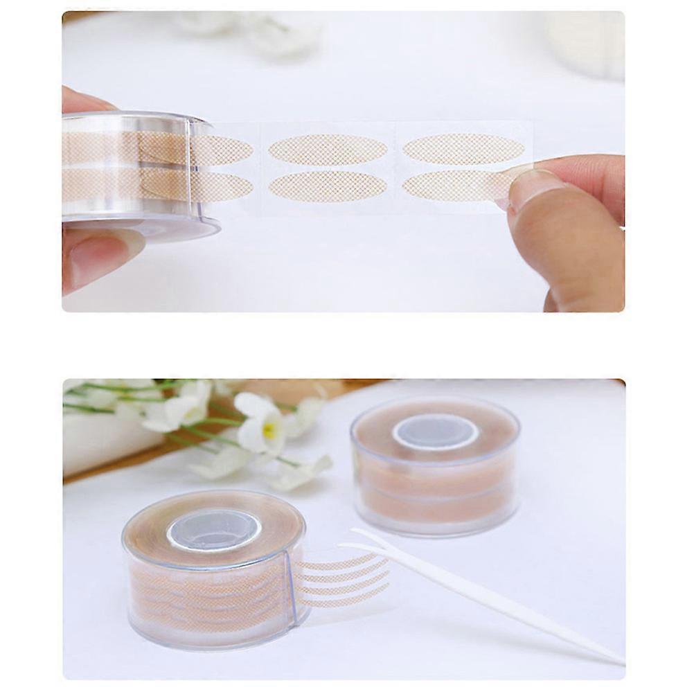1200pcs Eyelid Tape Adhesive Invisible Double Eyelid Tape Stickers (Mesh Pattern L + Mesh Pattern S)