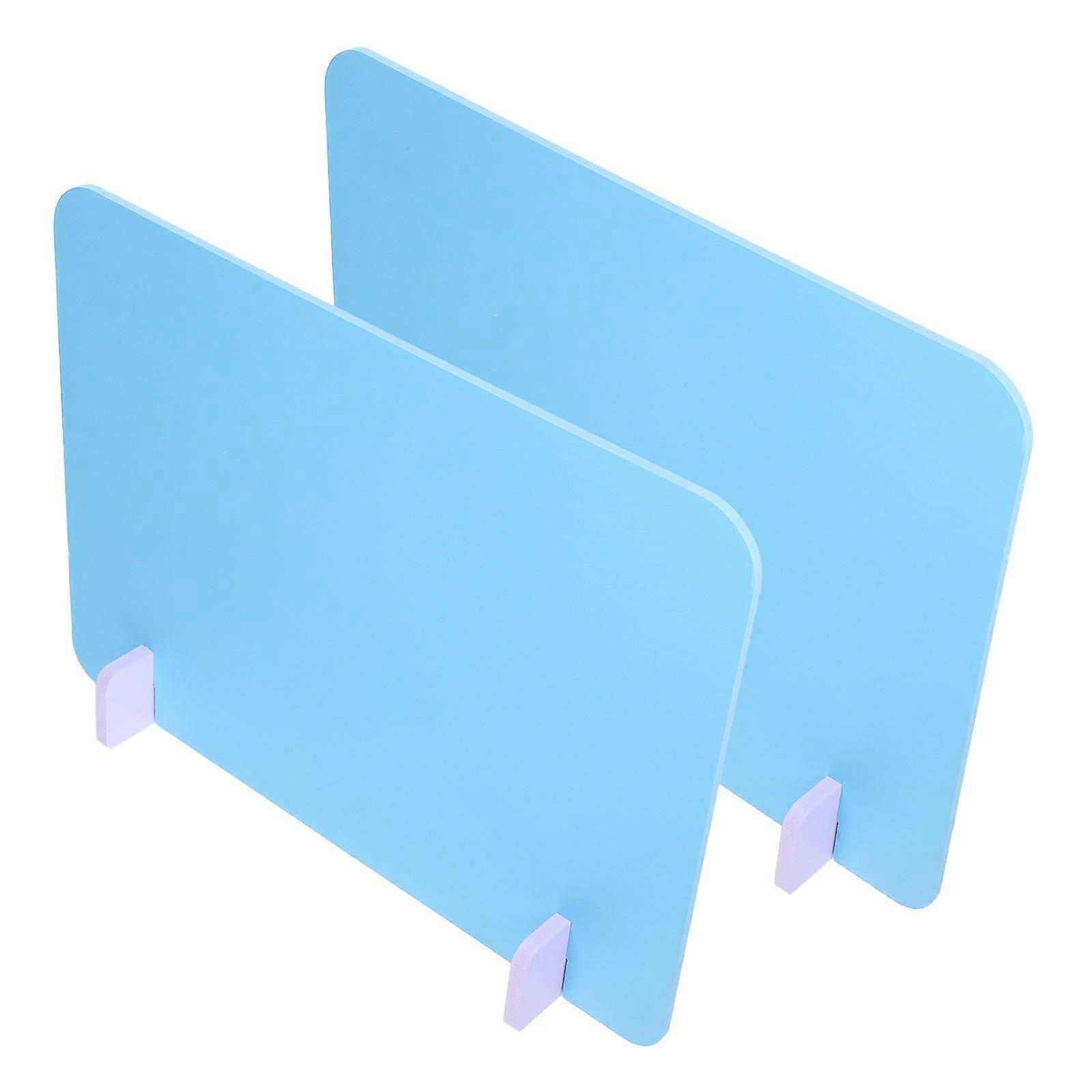 Student Desk Divider Acoustic Desktop Privacy Panel for Testing 2Sets