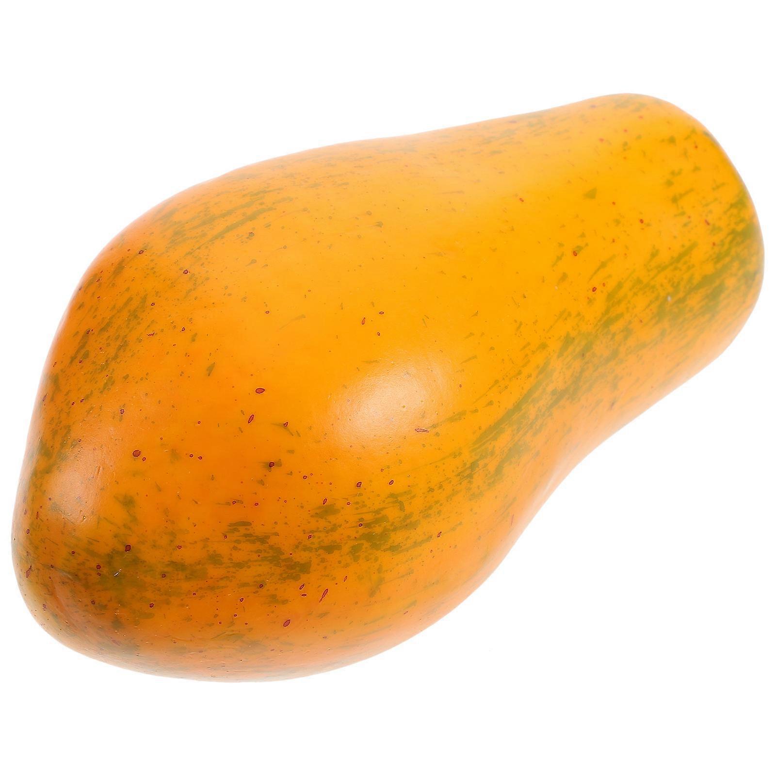 Fake Papaya Creative Artificial Papaya Decor for Decoration