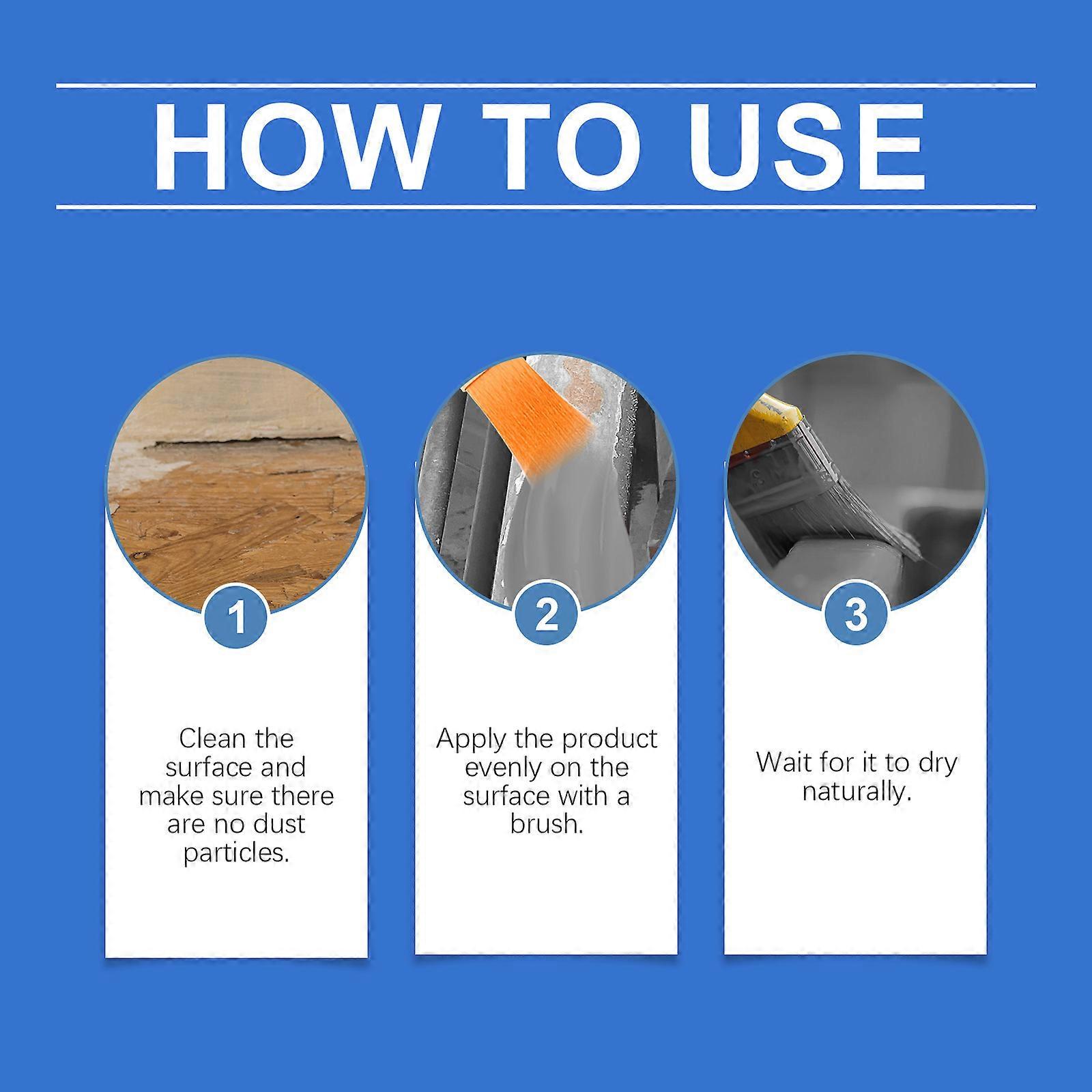 Jaysuing Gray Water-Based Epoxy Floor Paint, Waterproof Paint Crack And Wear Resistant Durable Quick Drying Paint