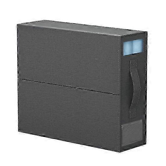 Portable Storage Box with Handle for Bed Linens, Clear Window Dust Proof