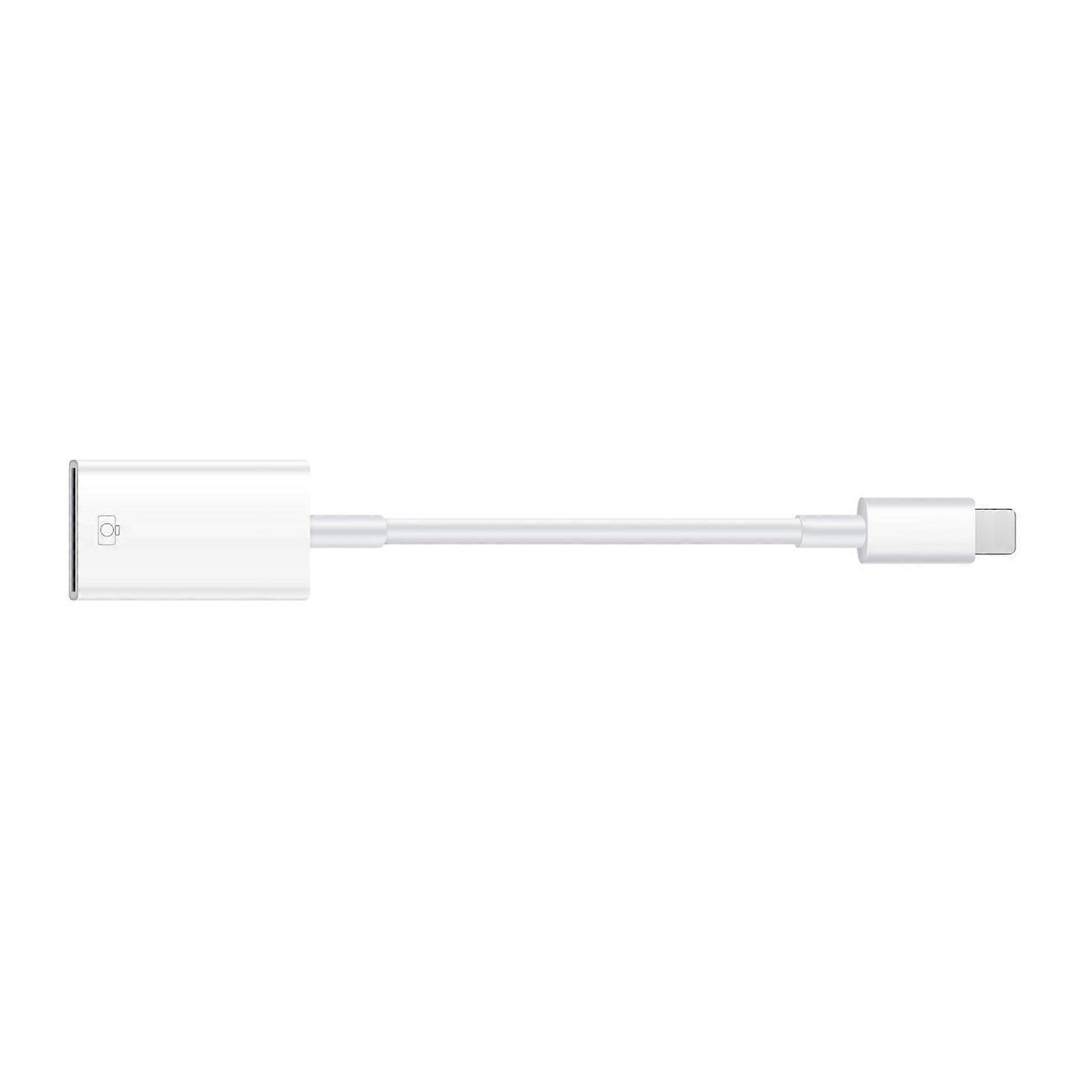 10cm Long Portable 8Pin to USB OTG Converter Male 8P to USB Adapter Cable for Easily Connection Across Devices Multicolor