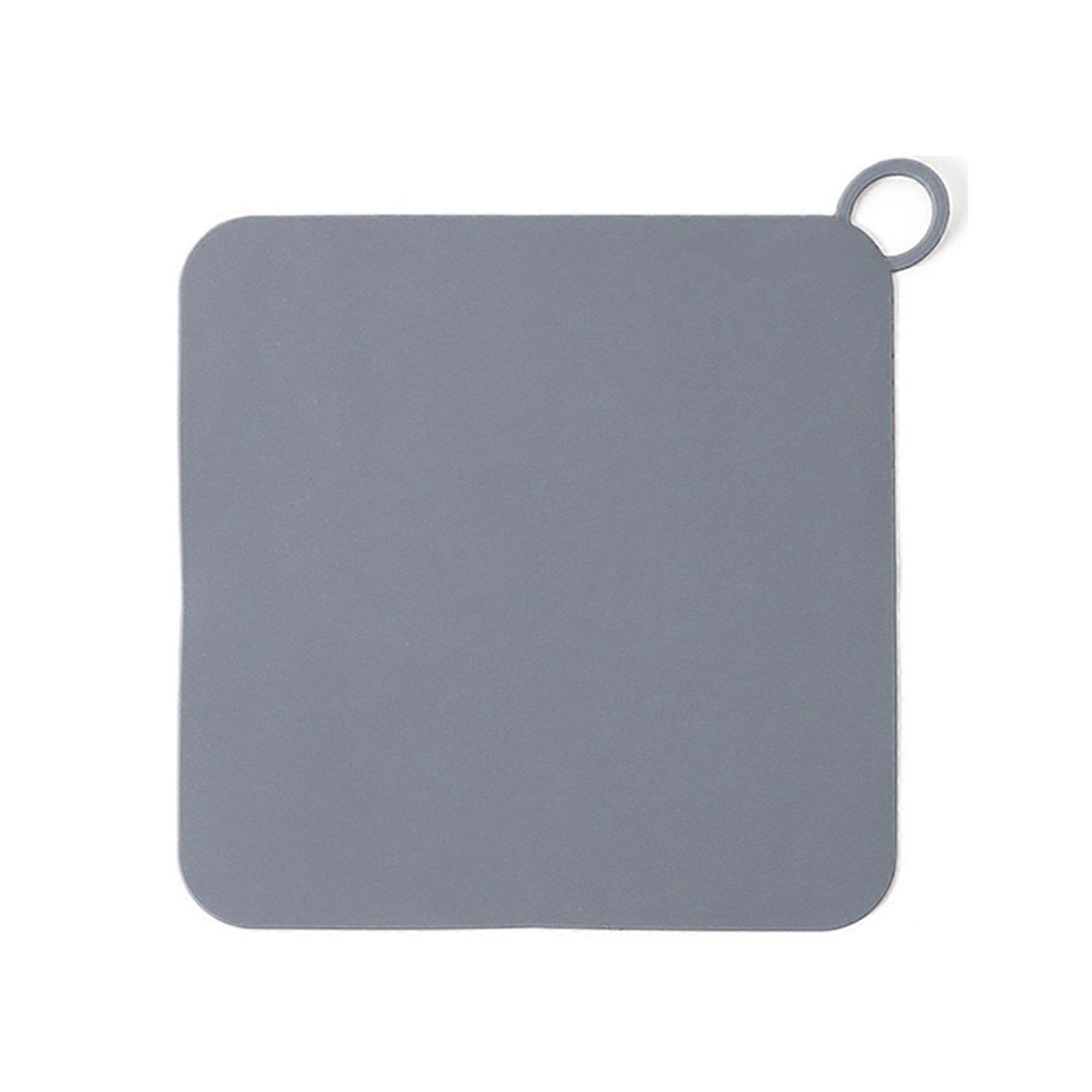 Anti-odor floor drain mat for home use, silicone stopper with trash collection function, stain-resistant reusable drain cover for bathroom