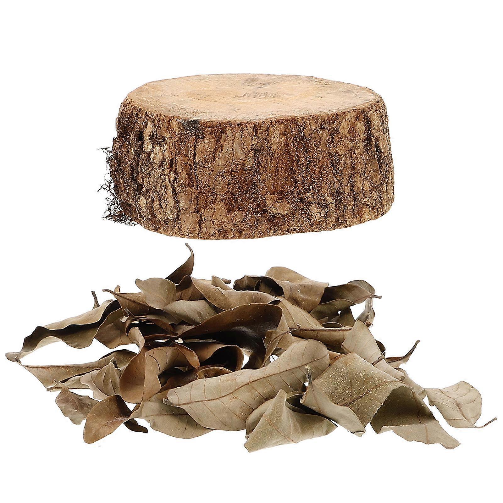 Wood Stump Turtle Basking Platform for Aquatic Turtles