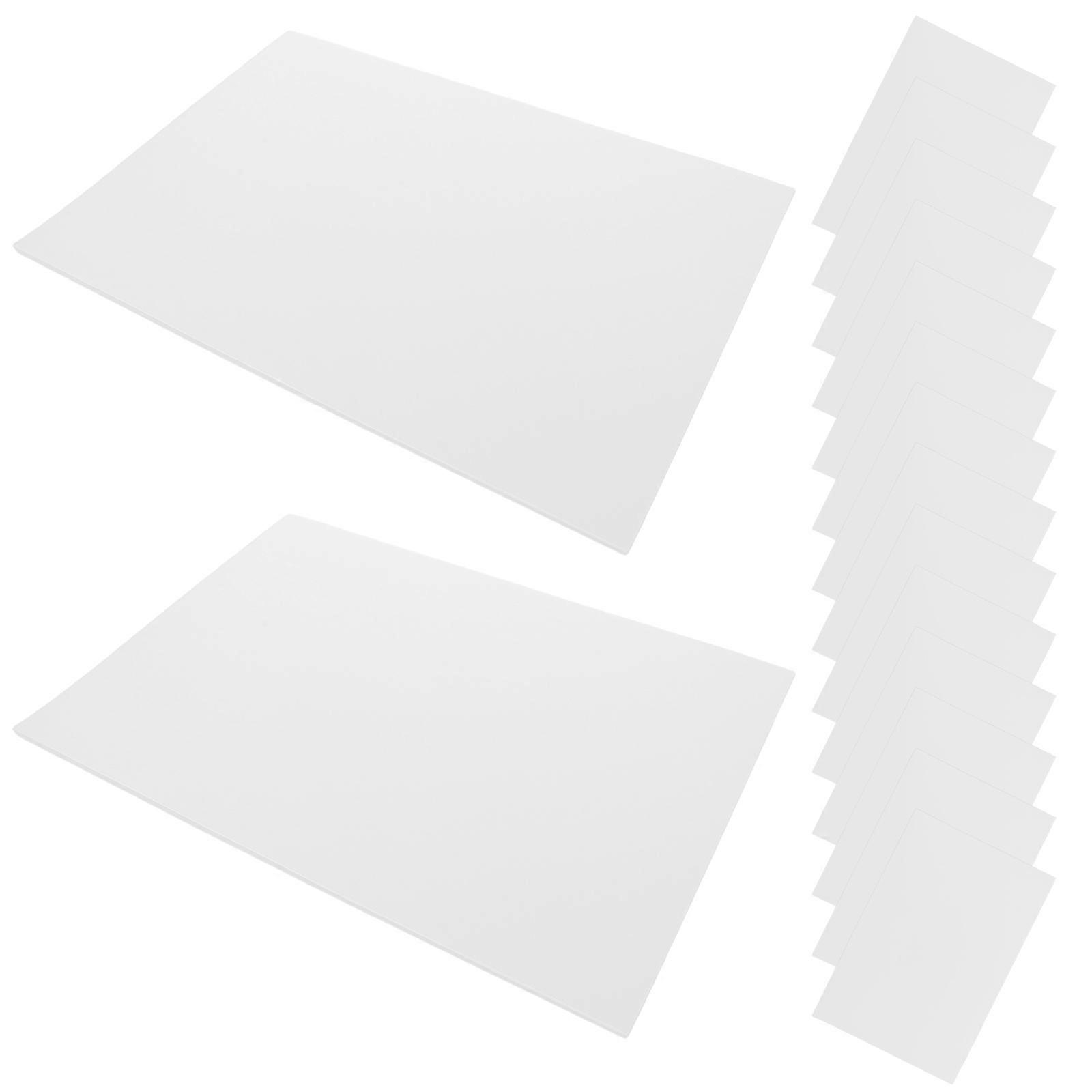 Transparent Plastic Book Cover for Daily Use Clear Flexible Binder 100Pcs