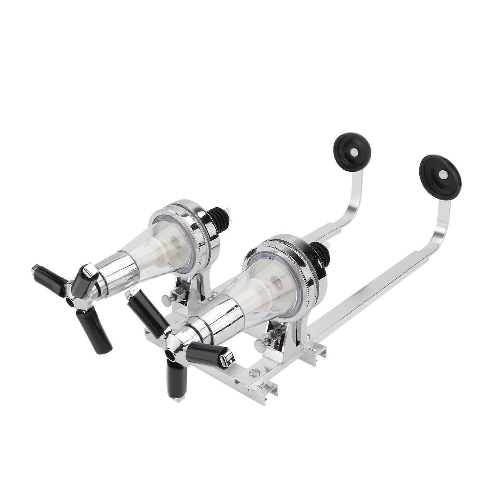 Wine Bottle Dispenser Wall Mounted Liquor Rack with Multiple Drink Pour Spouts for Home Bar