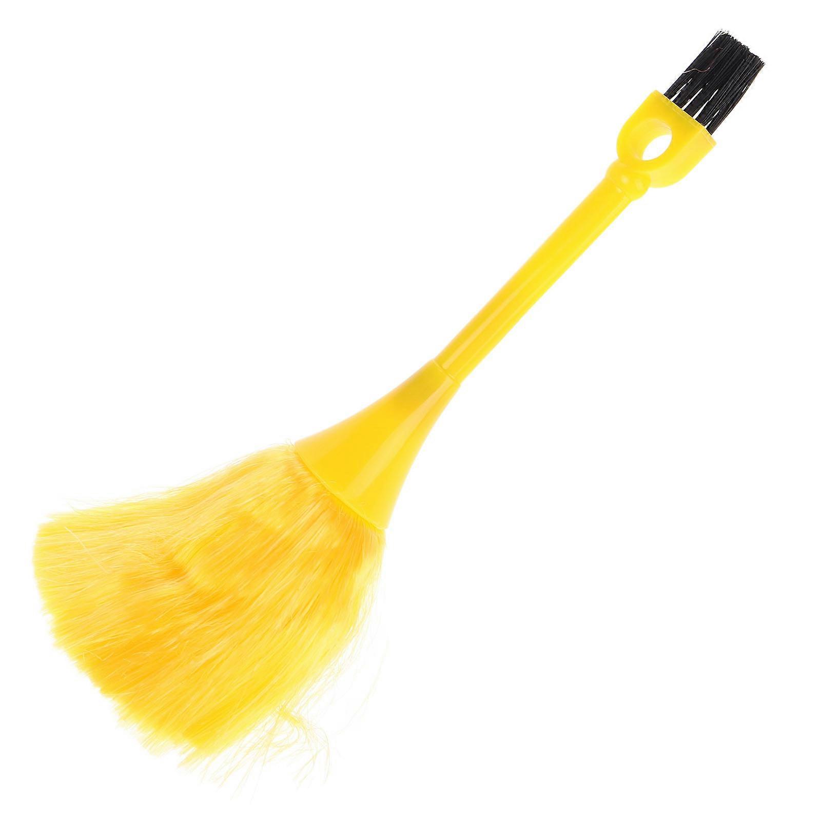 Mini Keyboard Brush for Cleaning Lightweight Yellow Dusting Tool