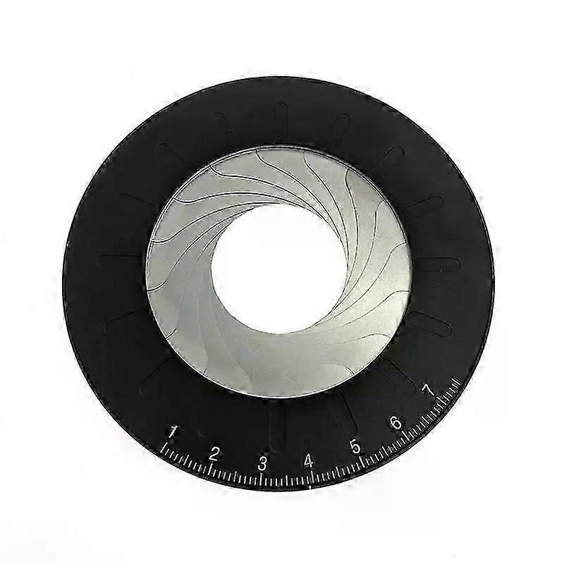 Creative Rotatable Round 304 Stainless Steel Flexible Circle Drawing Ruler Compass Multifunction Adjustable Metal Measuring Tool