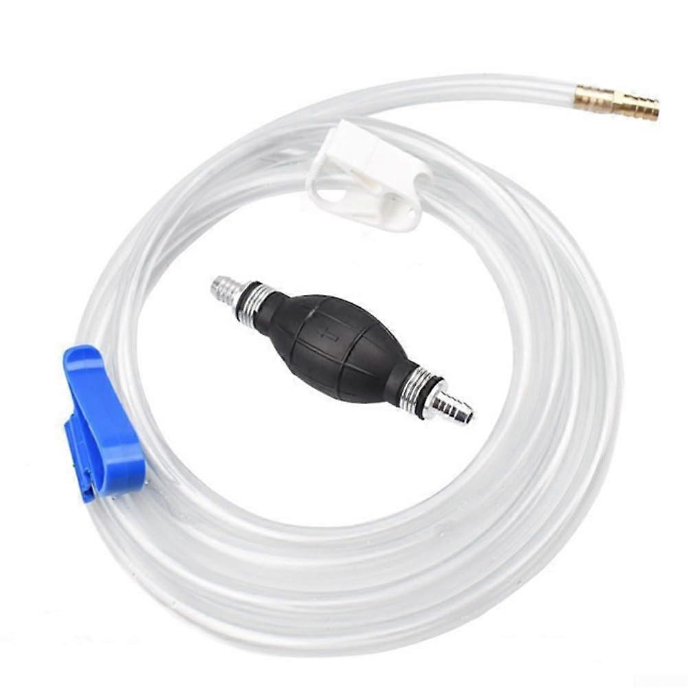 Fuel Transfer Pump with Manual Check Valve for Fast Leak Fuel Transfer and Secure Connection