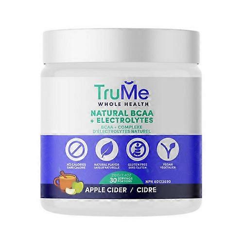 Trume Whole Health BCAA Plus Electrolytes Apple Cider, 210 Grams