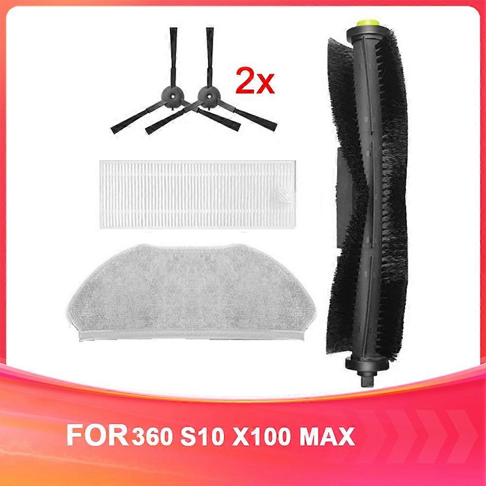 For 360 Qihoo Sweeper S10 X100 MAX Sweeper Kit Replacement Consumables