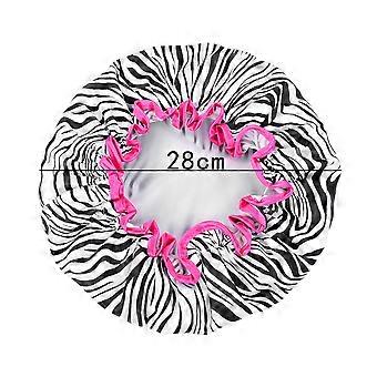 Waterproof Shower Cap for Bathing Hair Protection 4Pcs Stylish Printed Caps
