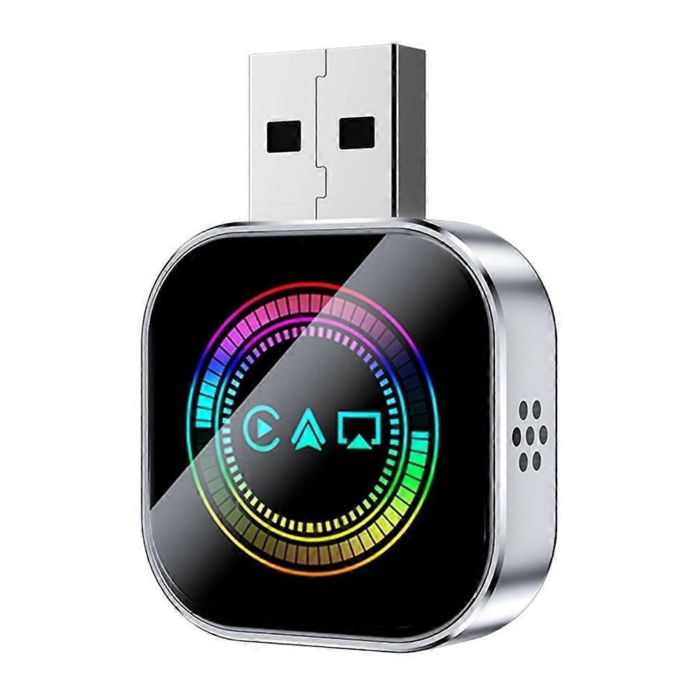 3in1 Wireless Carplay Adapter Smart AI Box Airplay Android Auto Carplay USB Dongle for IOS Wired Carplay to Wireless